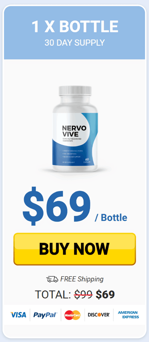 Nervovive 1 $69/bottle