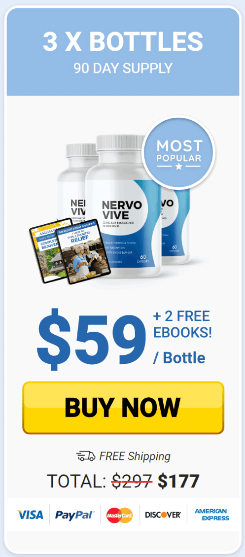 Nervovive 3 $59/bottle